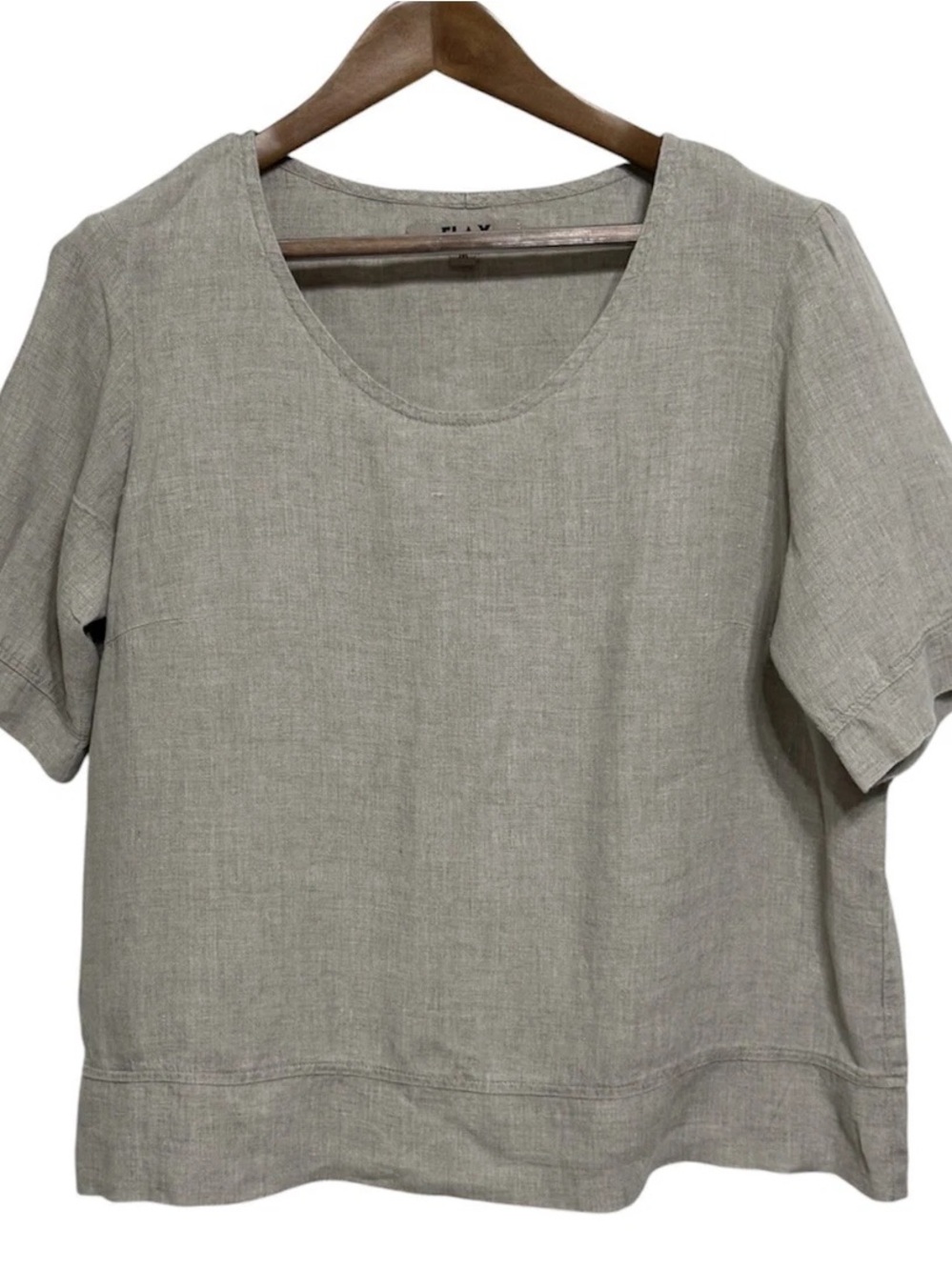 FLAX Linen Top - Picture 3 of 3